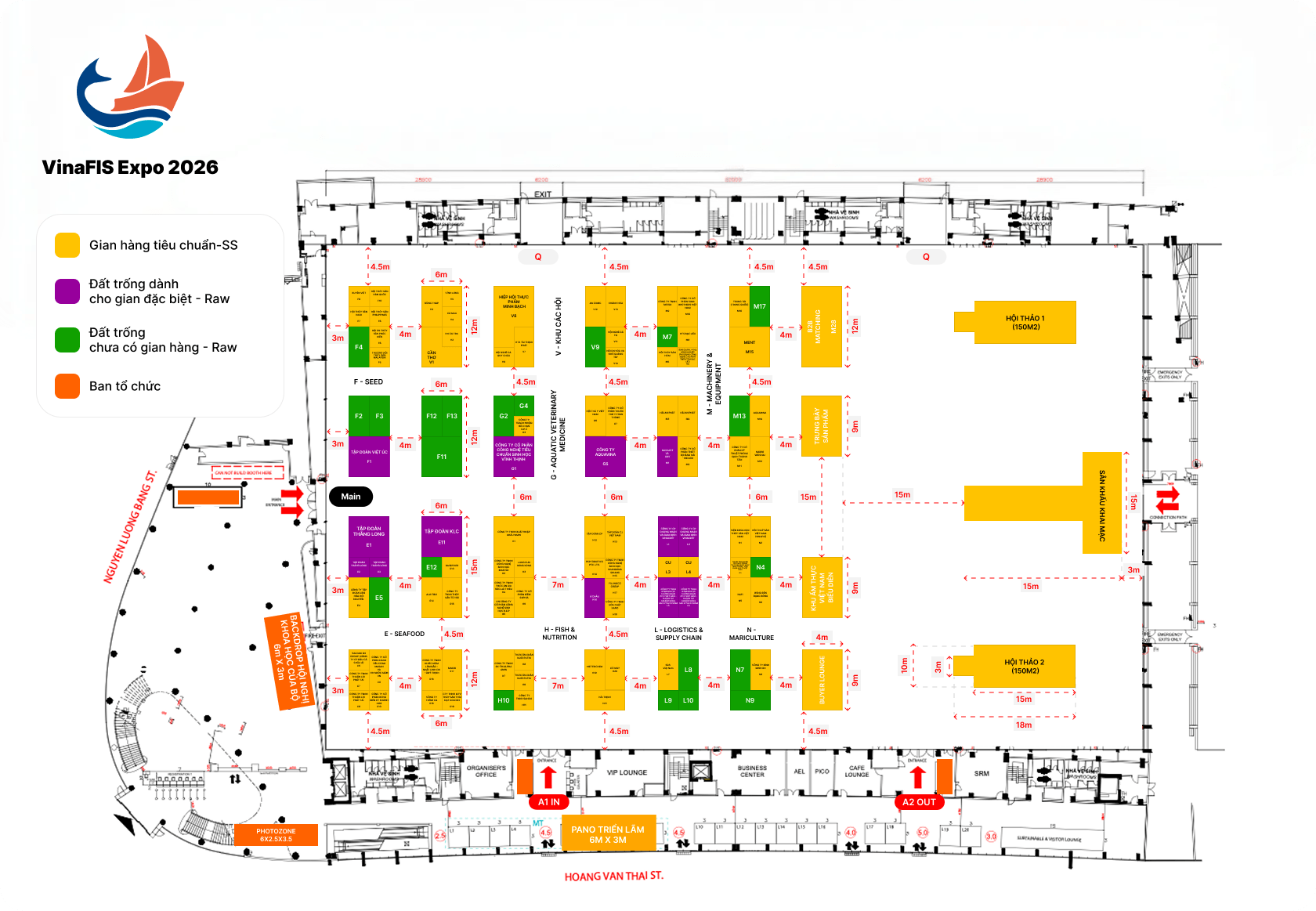 Booth map
