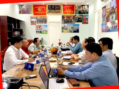 Nguyen Viet Thang, President of the Vietnam Fisheries Society, worked with the Ho Chi Minh City Fisheries Association.
